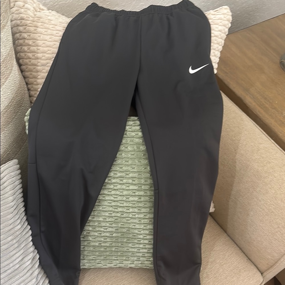 Never Worn Nike Grey Sweatpants with White Swoosh